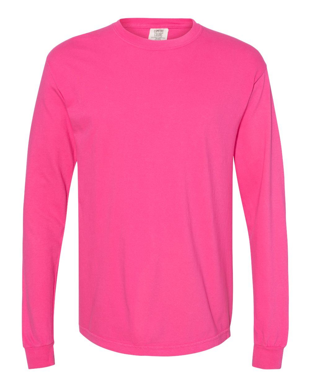 Long Sleeve T-Shirt Comfort Colors W/choice of DTF print