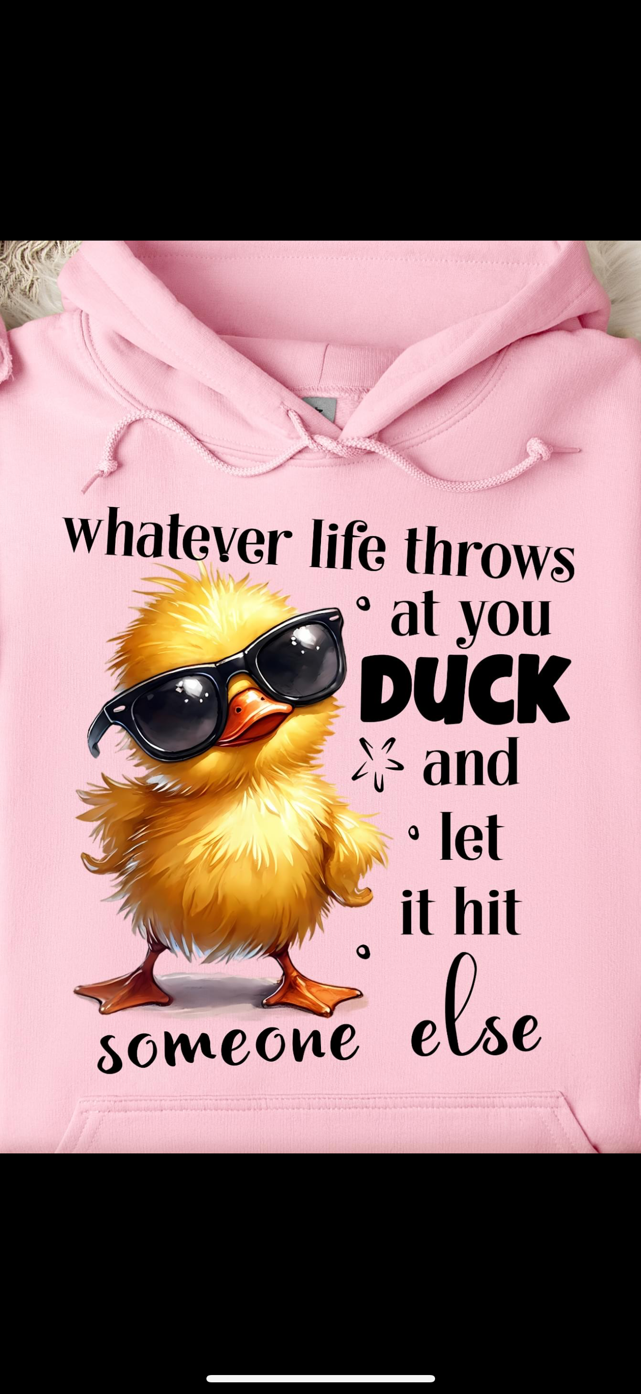 Whatever life throws at you Duck
