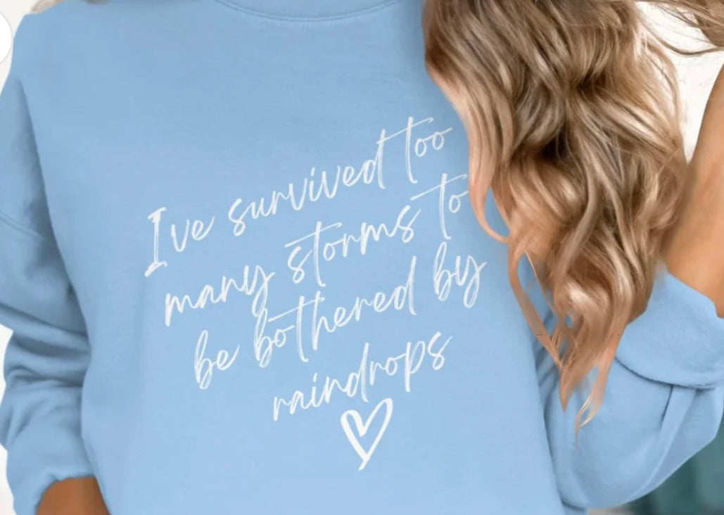 I survived to many storms