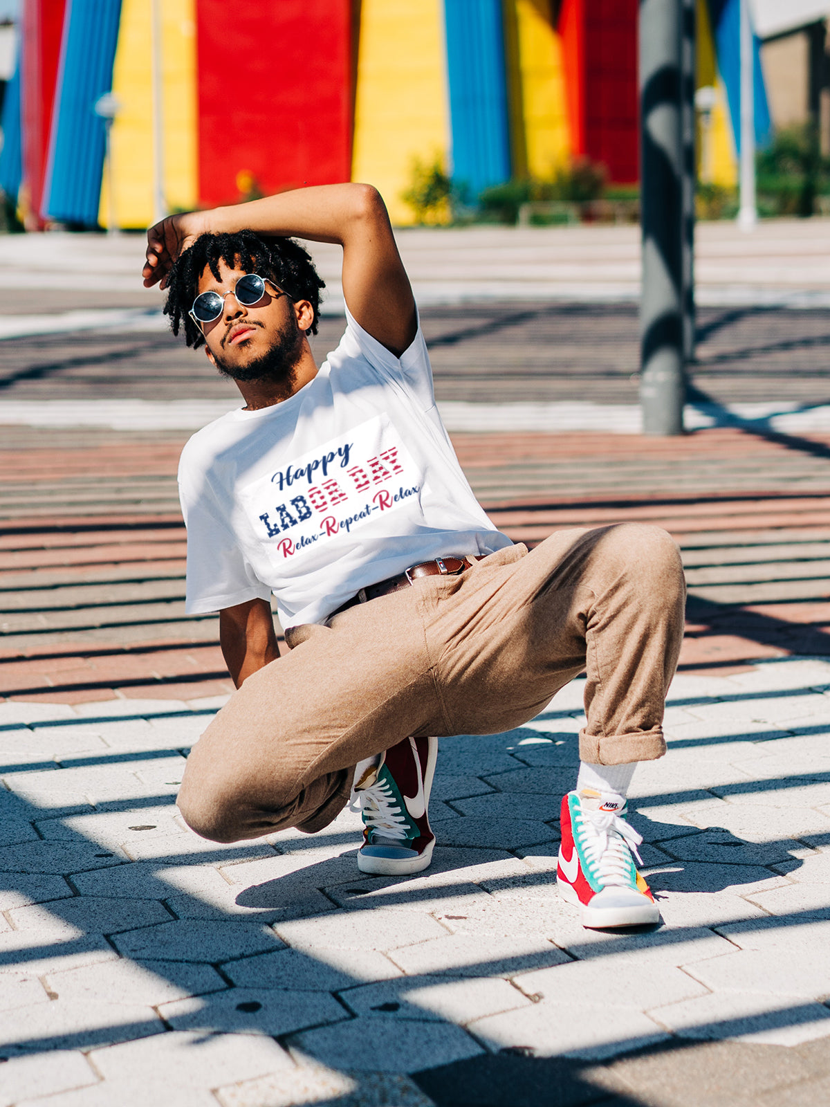 DTF Happy Labor Day Relax Repeat Relax