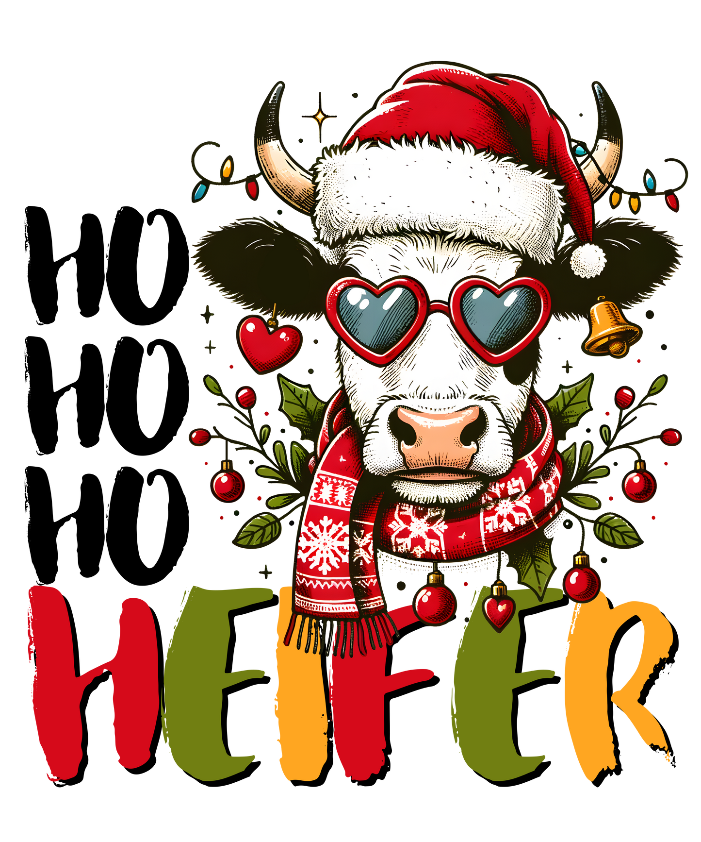 Ho Ho Ho heifer