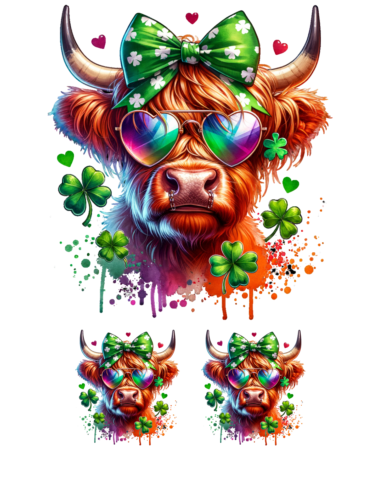 St. Patrick's Holland Cow DTF